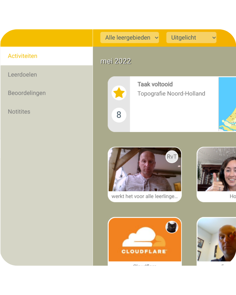 digitaal portfolio Aerobe